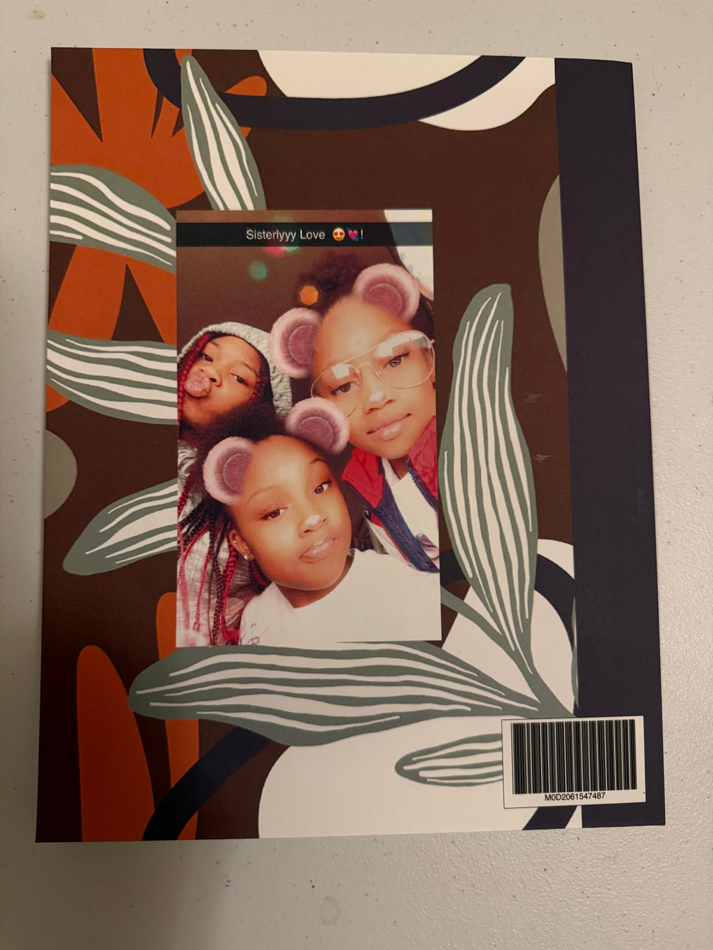 Sisterly Love Composition book